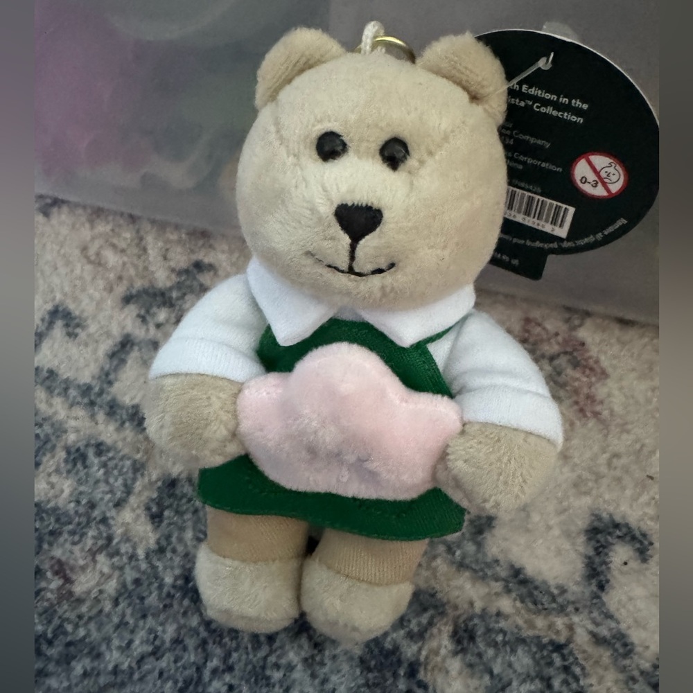 Starbucks Sakura Cherry Blossom Bearista Keychain 2026 Edition